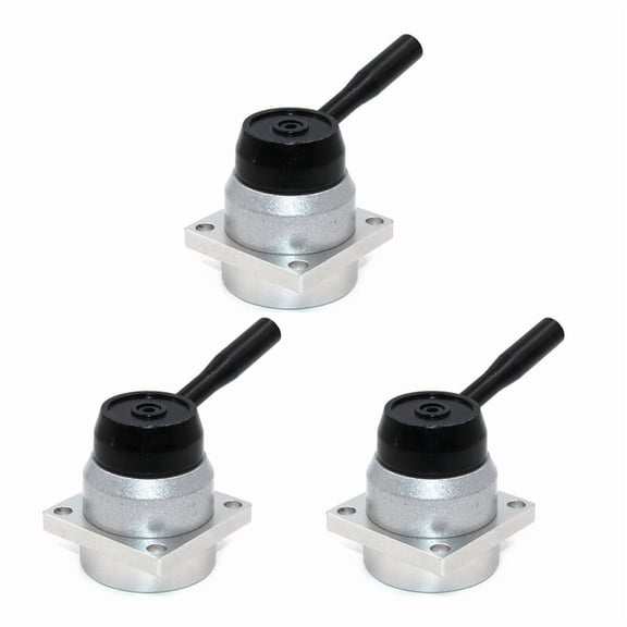 3X 3 Position 4 Way G1/4 Inch Dia Pneumatic Hand Lever Valve K34R6-8D Manual Directional Valve Mechanical Control Valve
