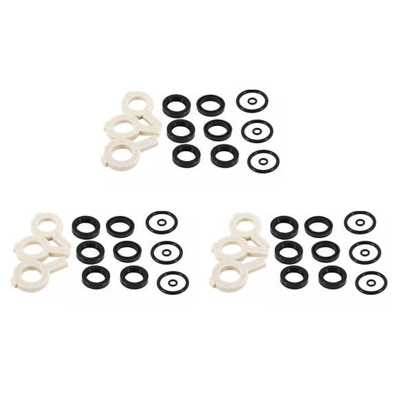 3X 30623 Seal Kit, Pump Washer Seals Kit Fits for Cat 30 31 34 310 340 350 Model Frame Plunger