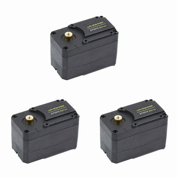 3X 30Kg High High Torque Programmable 360degree Magnetic Encoder Serial Bus Servo 12V Two-Way Feedback