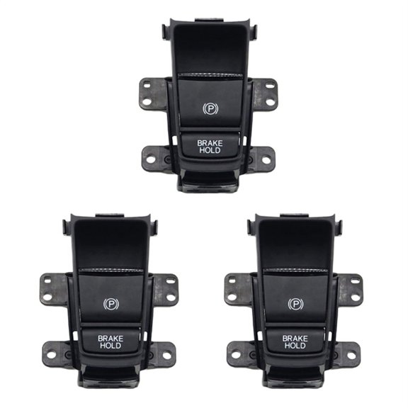 3X 35355-T7A-J01 35355T7AJ01 for XRV VEZEL Electronic Automatic Hand Brake Button Parking Brake Switch,3 x Electronic Auto Hand Brake Button,black