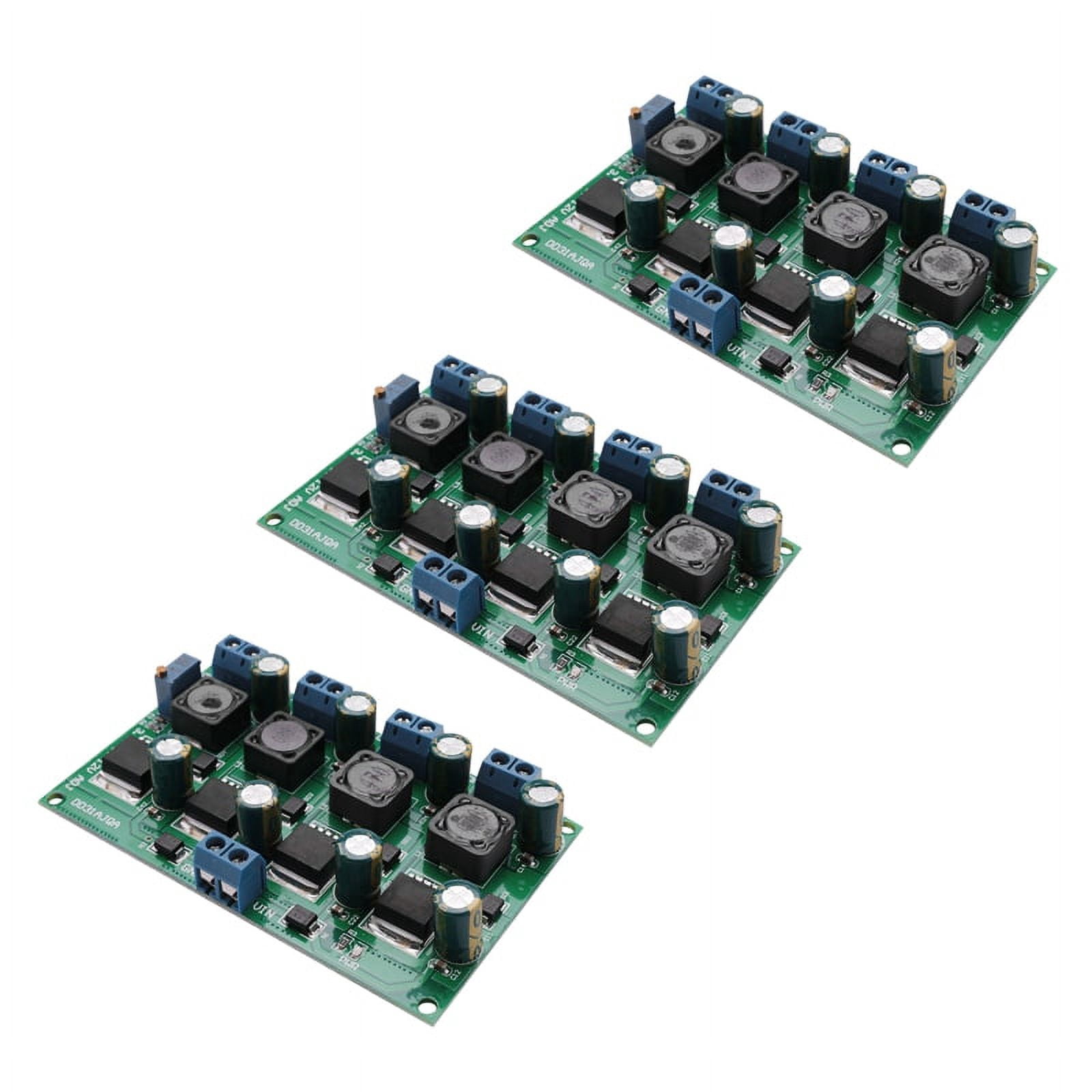 Multiple Buck Module 3X 3A 4 Channels Multiple Switching Power Supply Module 3.3V 5V 12V ADJ ...