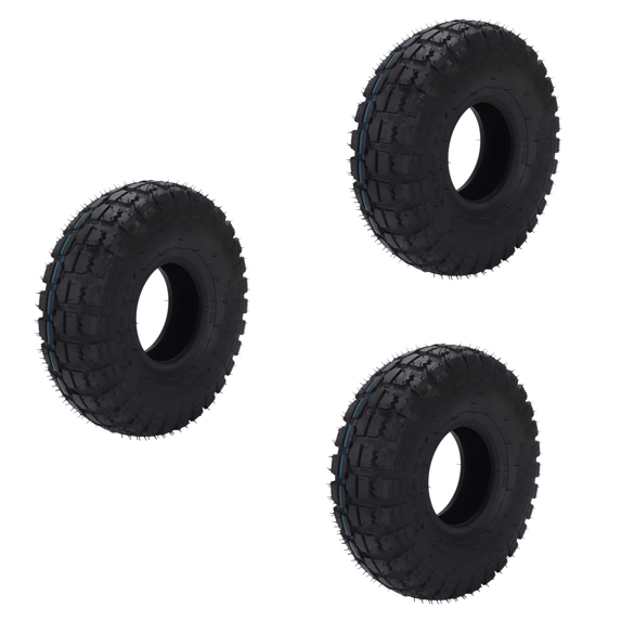 3X 4.10/3.50-4 410/350-4 ATV Go Kart 47Cc 49Cc Chunky 4.10-4 Tire Inner Tube Fit All Models 3.50-4 4 Inch