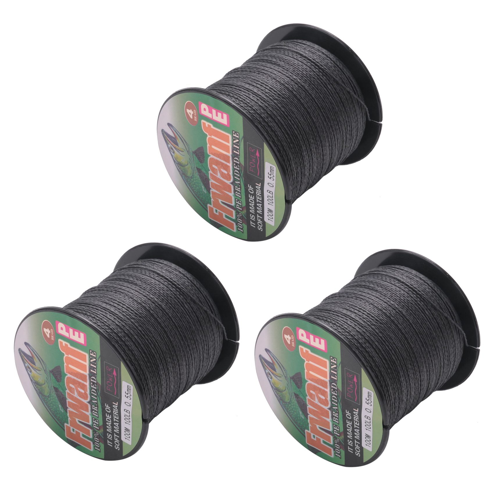 Braided Fishing Line in Fishing Line | Black - Walmart.com