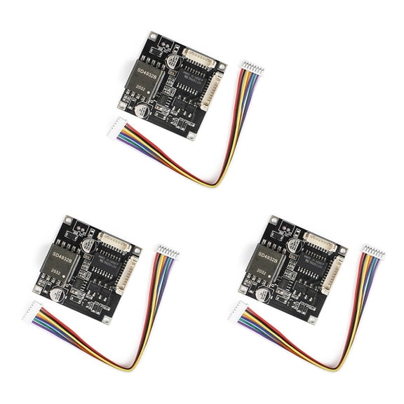 3X 48V to 12V PoE Module for Security CCTV Network IP Cameras Power over Ethernet Modules IEEE802.3af 12V1.5A Output 15W