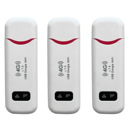 3X 4G LTE Wireless USB Dongle Mobile Hotspot 150Mbps Modem Stick Sim Card Mobile Broadband Mini 4G Router for Car Office