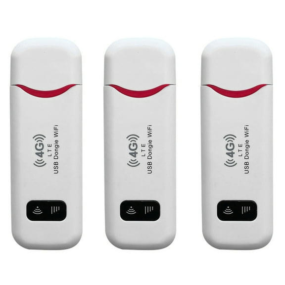 3X 4G LTE Wireless USB Dongle Mobile Hotspot 150Mbps Modem Stick Sim Card Mobile Broadband Mini 4G Router for Car Office
