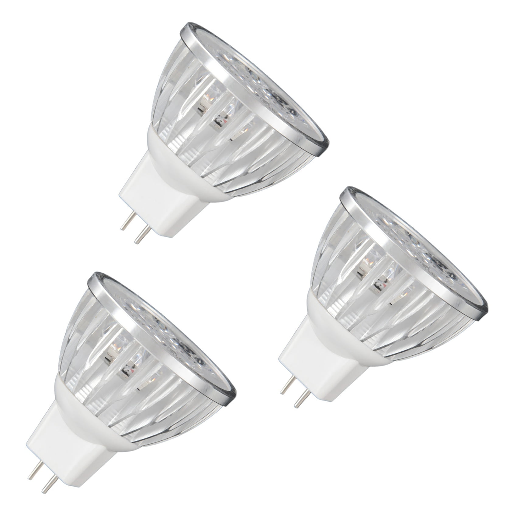 3X 4W Dimmable MR16 LED Bulb/3200K Warm White LED Spotlight/50 Watt