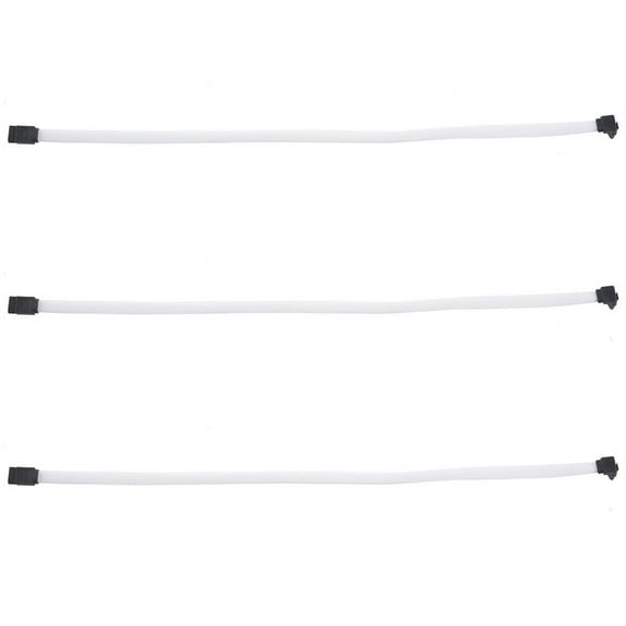3X 50CM SATA 3.0 III SATA3 7pin Data Cable Right Angle 6Gb/s SSD Cables HDD Hard Disk Cord