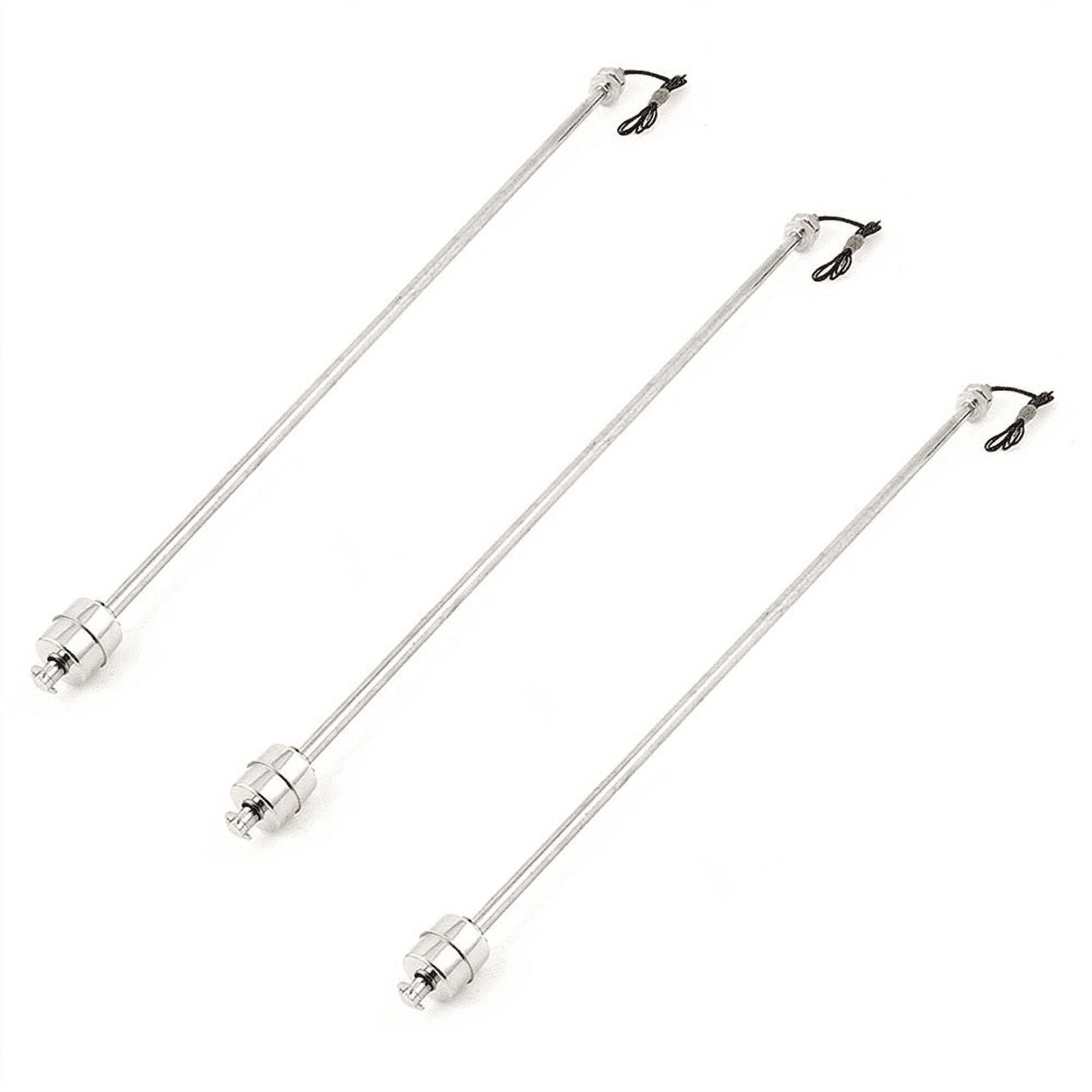 3X 50cm Stainless Steel Water Level Liquid Sensor Vertical Float Switch
