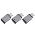 thumbnail image 1 of 3X 5A Magnetic Adapter USB C Male to Female 100W PD Fast Charging Magnet USB C Data Adapter OTG Connector, Straight, 1 of 8
