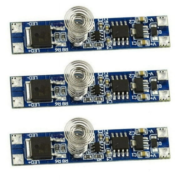 3X 5V-24V 8A Smart Intelligent LED Light Dimmer Capacitive Sensor Module PCBALED Dimming Control Touch Switch