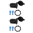 thumbnail image 1 of 3X 5V 4.8A Dual USB Charger Socket Adapter Power Socket for 12V 24V Car Rv, 1 of 8