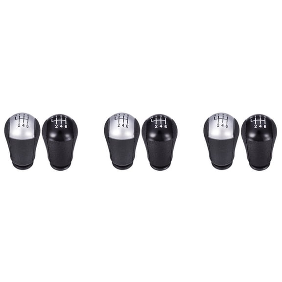 3X 6 Speed Gear Stick Shift Knob for Focus Mondeo Fiesta C-Max cmax / Transit