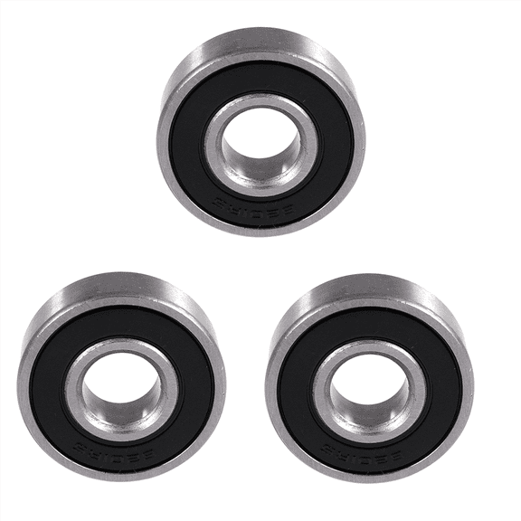 3X 6201RS Shielded Deep Groove Ball Bearing 32mm x 12mm x 10mm