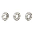 thumbnail image 1 of 3X 6902Z 15 x 28 x 7mm Metal Shielded Miniature Deep Groove Radial Ball Bearing, 1 of 4