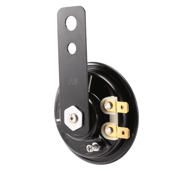 3X 6V Black Mount Electric Horn for Car Motorcycle Truck Vehicle