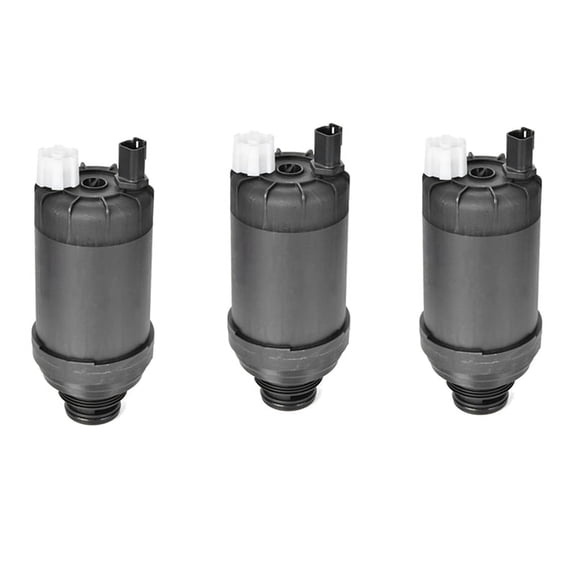 3X 7023589 40754 Filter Water Separator for Loader Machinery Loaders S450 S510 S530 S550,3 x Car Filter,Black
