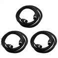 thumbnail image 1 of 3X 8 Pin Din Male to Male Speaker Audio Cable Adapter for Surveillance Automotive Computers Television Precision 5M, 1 of 8