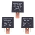 thumbnail image 1 of 3X 80A DC 12V 5 Pin DIY Power Relay Car Truck Vehicle, 1 of 8
