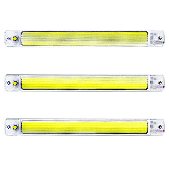 3X 84 LED COB Panel High Brightness Light for Car Truck RV Van Cabin Dome Reading Lamp Roof Plate Lights 12V 24V