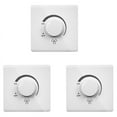 thumbnail image 1 of 3X 86 Type Ceiling Fan Adjustment Stepless Speed Controller Wall Switch 220V 10A, 1 of 6