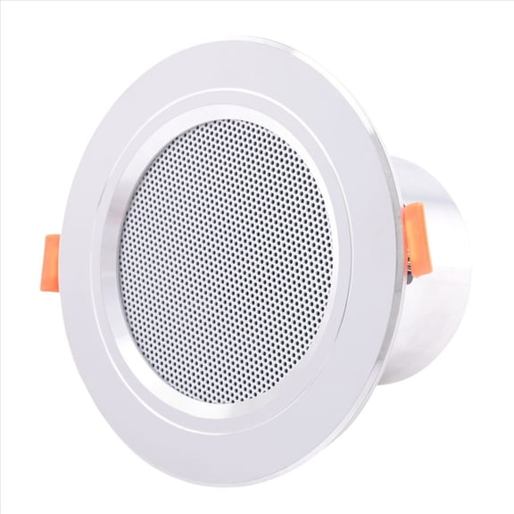 3X 8Ohm 10W Bathroom Ceiling Speaker Background Music System Moisture-Proof Aluminum Can Fashion In-Ceiling Speaker
