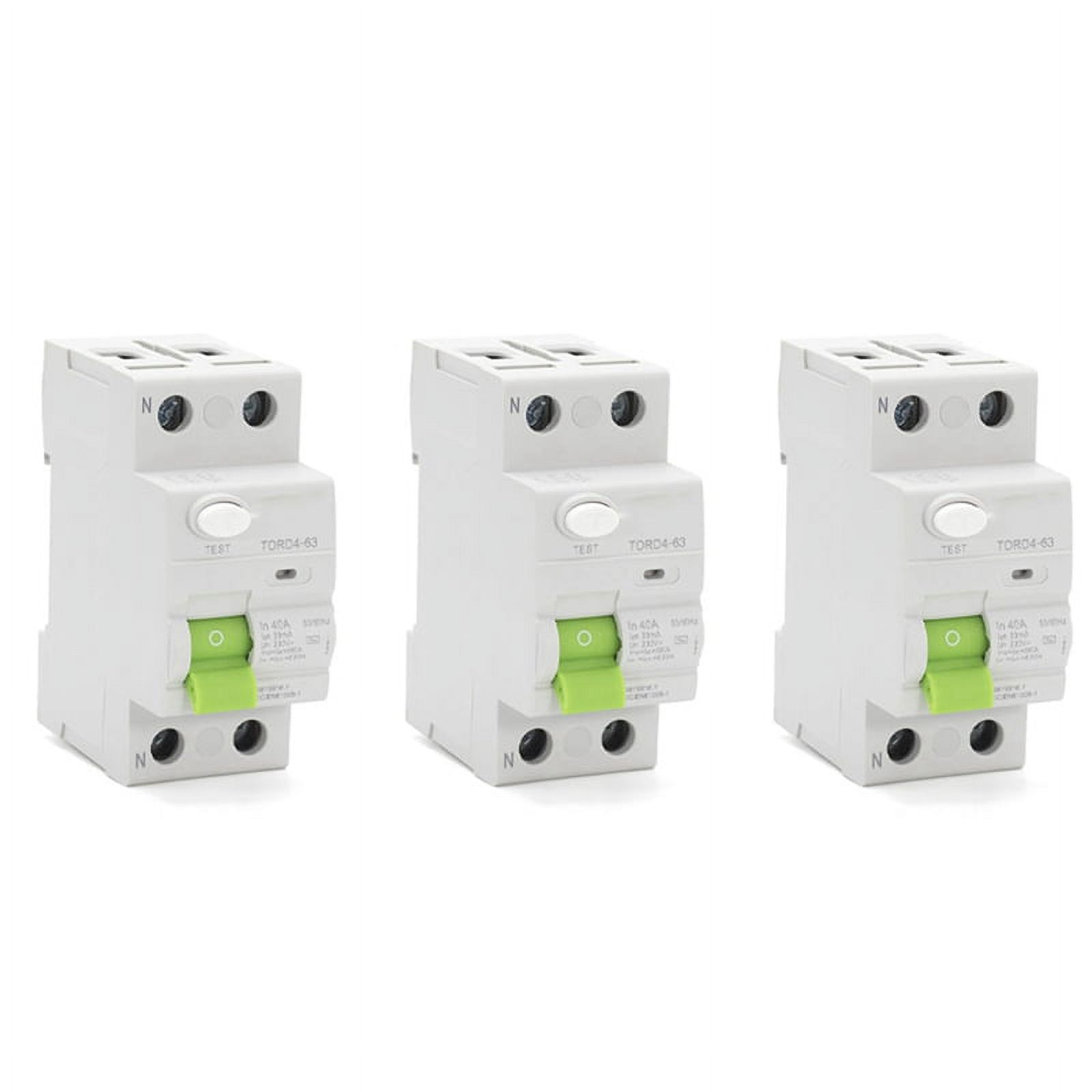 Enchufe Doble Con Protección RCD 30mA - 13A, Color Blanco, Seguridad Extra Contra Descargas Eléctricas