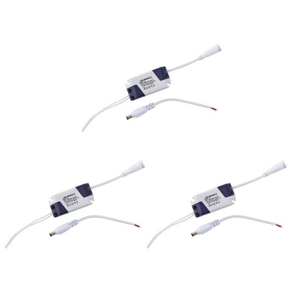 3X AC 90-240V to DC 9-12V 3W Constant Current LED Strip Power Driver Transformer