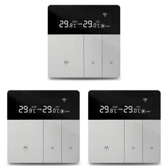 3X AVATTO Tuya WiFi Smart Thermostat Temperature Controller 100-240 V Remote Electric Control, Home Yandex