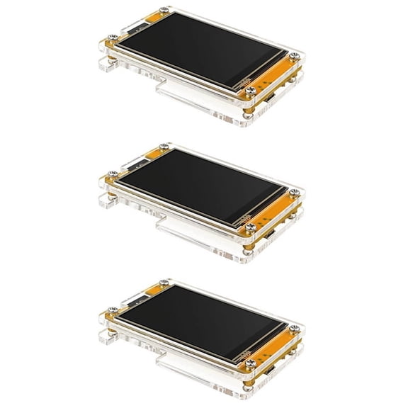 3X Acrylic Case for 2.8 Inch Display Screen ESP32 Development Board LCD TFT Module with Touch WROOM Protective Shell