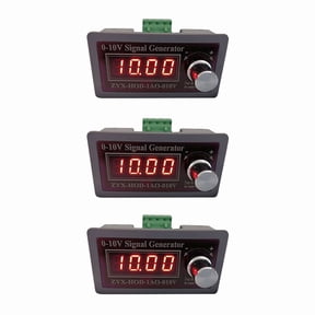3X Adjustable Voltage Analog Simulator 0-10V 5-10V Voltage Signal Generator Signal Sources PLC Signal Control