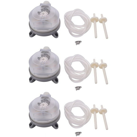 3X Air Differential Pressure Switch 20-200Pa Adjustable - Pressure Air Switch