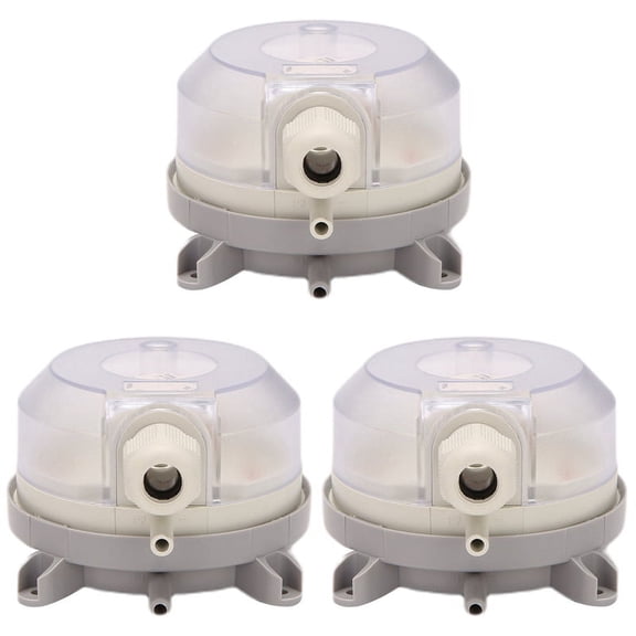 3X Air Differential Pressure Switch 30-300Pa 1K-5Kpa Adjustable - Pressure Air Switch