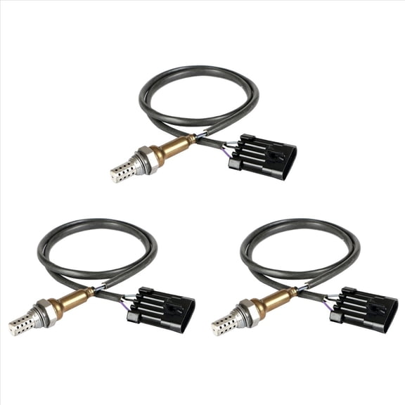 3X Air Fuel Ratio Sensor Oxygen Sensor 25324175 25387326 25325632 for 320/520/620/X60 F3 1.6,3 x Oxygen Sensor,black