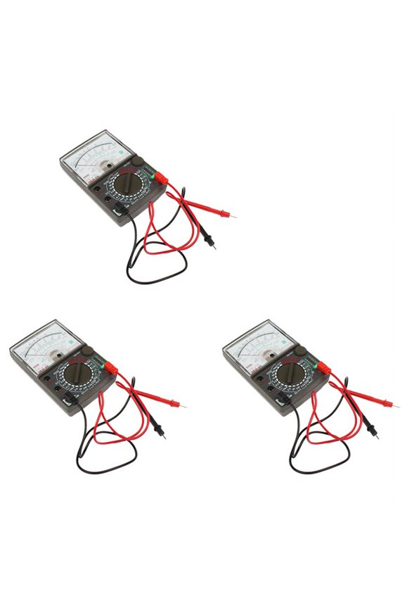 3X Analog Multimeter De-960Tr AC DC Volt Ohm Current Testing Electrical Multitester