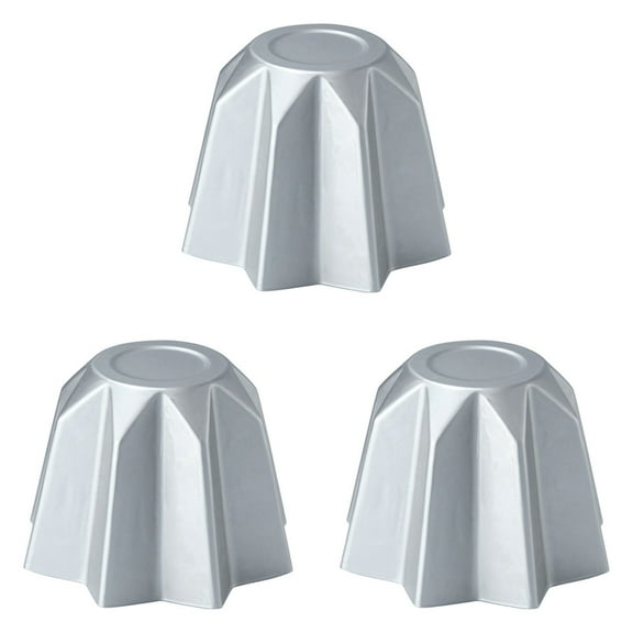 3X Anodized Aluminum Decorative Mold Cake Bread Pandoro Jelly Chocolate Muffin Kitchen B