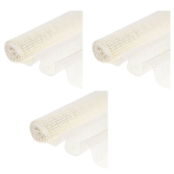 3X Anti Slip Rug Underlay,Anti Slippery Mat Underlay,PVC Cuttable Non Slip Mat,for Drawers Shelves Tray Carpet 120x200cm