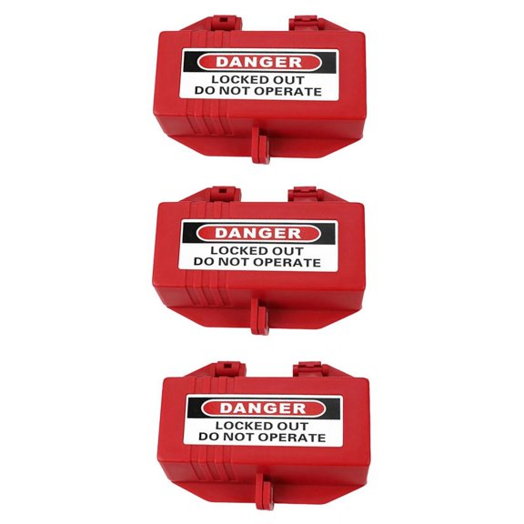 3X Appliances Power Plug Lock Box Washing Machine Washer TV Box Air Conditioning Plug Electric Plug Lock