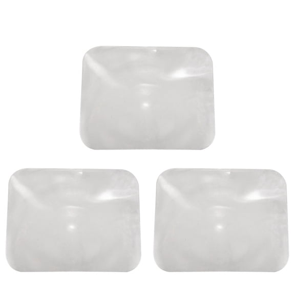 3X Auto Wide Angle Lens,10 Inch X 8 Inch Reversing Stickers,Parking Blind Spot Rear View for Car Van Suv