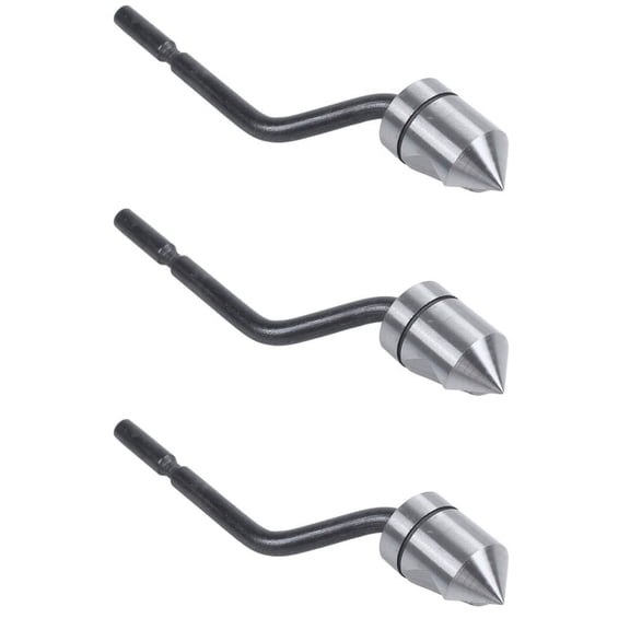 3X BC1041 10.4mm Dia Cranked Countersink Deburring Tool for Metal Plastic
