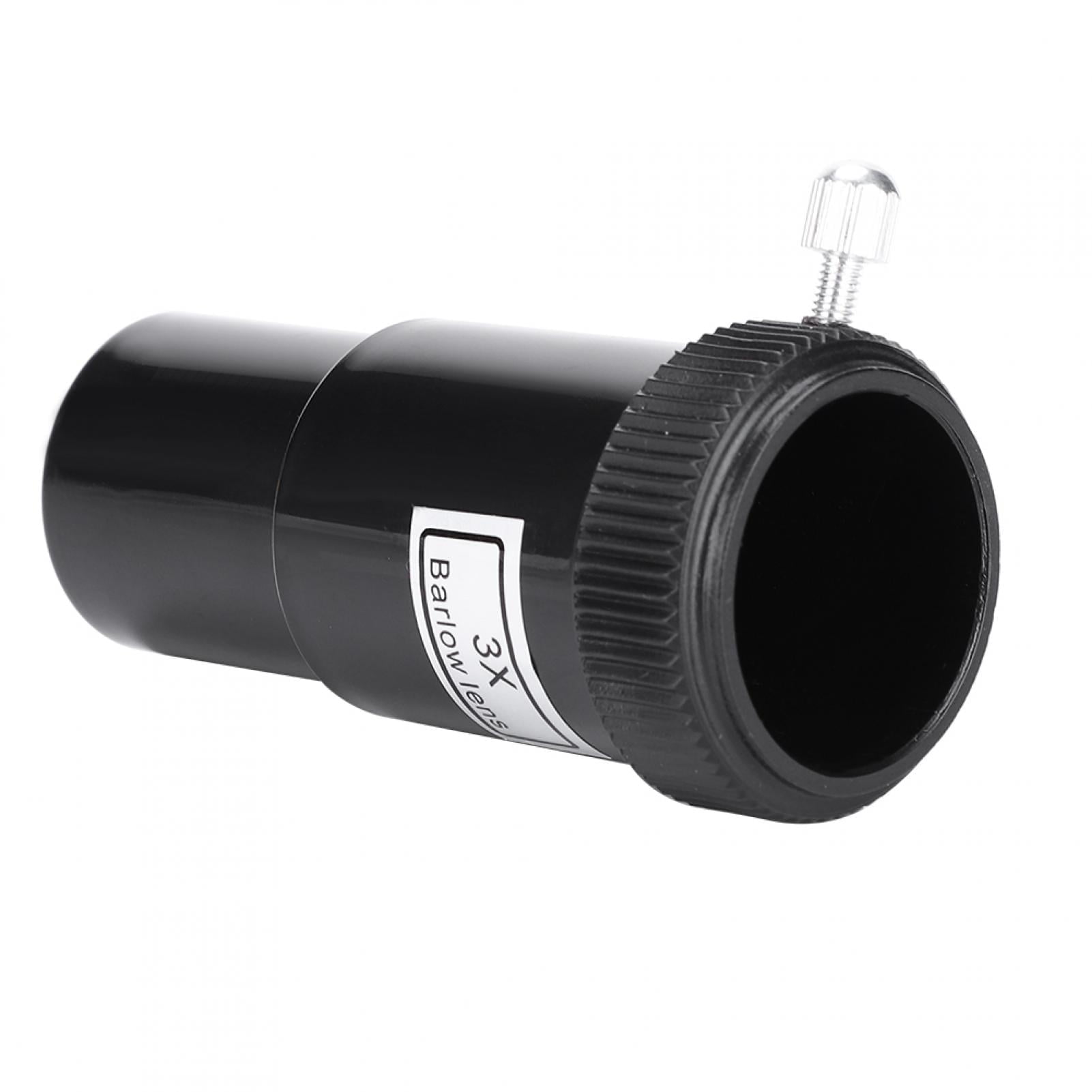 3X Barlow Lens, Plastic 0.96in 3X Barlow Lens Optical Glass Magnification Lens For Astronomic