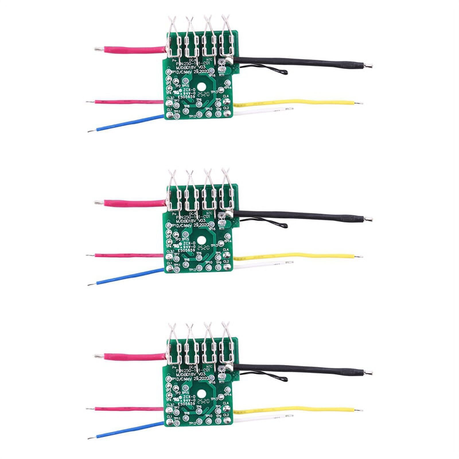 3X Battery Charging Protection Circuit Board PCB for Black 20V LB20