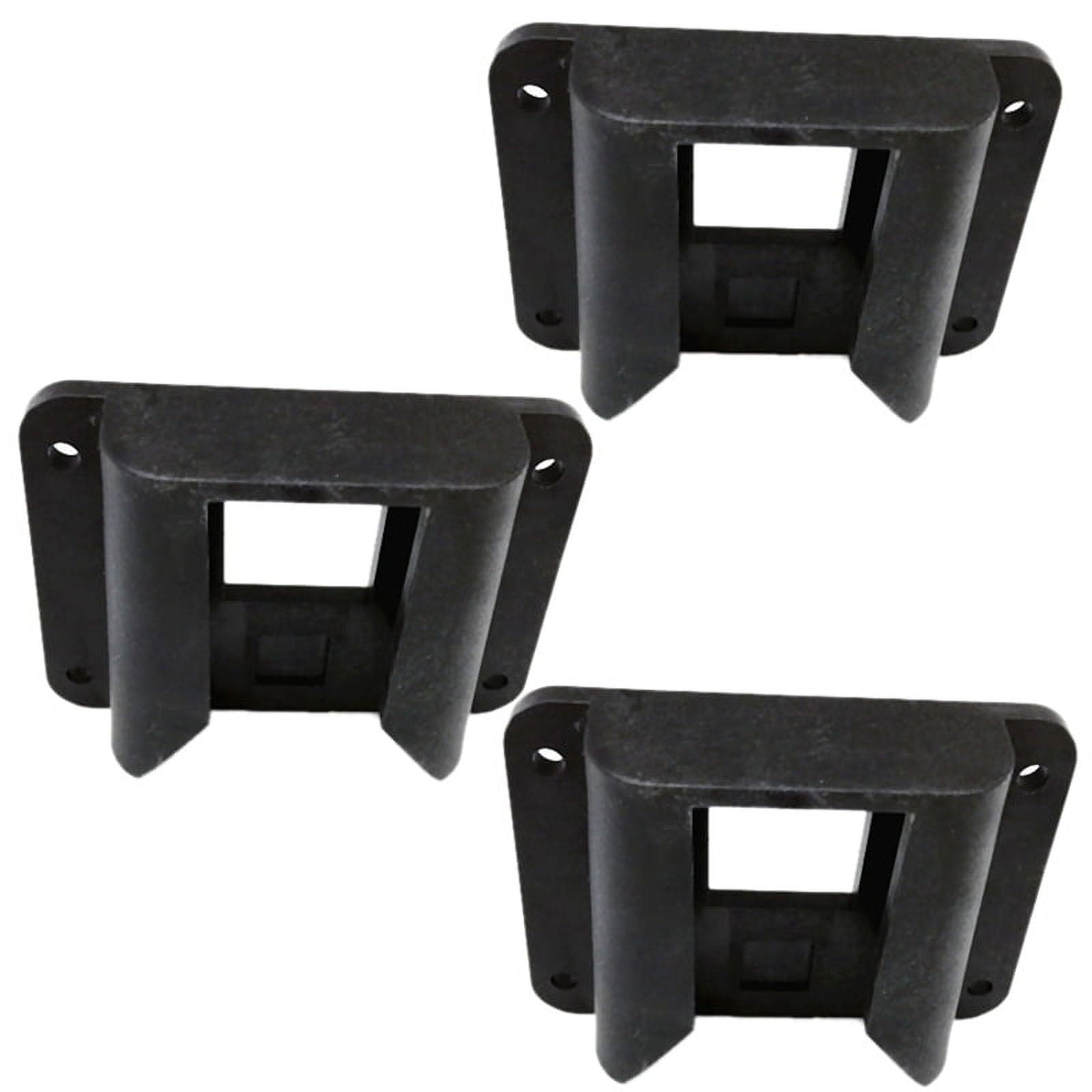 3X Bike Carrier Block Adapter for Folding Bag Rack Holder Front Mount ...