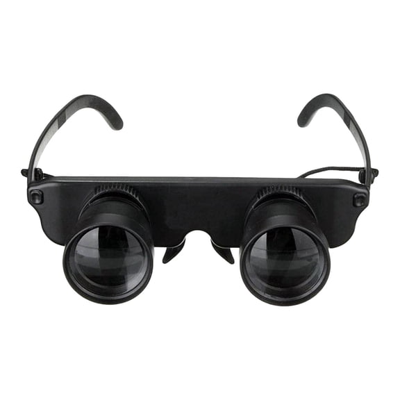3X Binocular Glasses Portable Fishing Binoculars Lens Multipurpose Folding Eyeglasses For Concerts Opera Bird Watching Sports