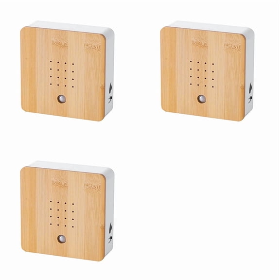 3X Bird Chirping Sound Box Motion Sensor Singing Bird Box Smart Animal Noise Machine for Bedroom Living Room Fireplace