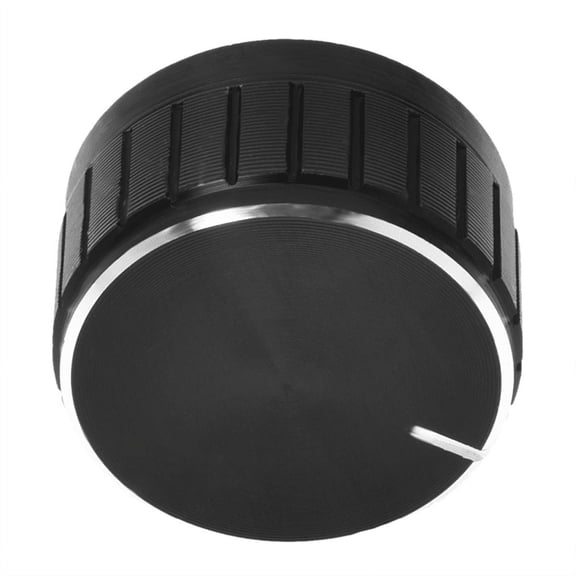 3X Black Aluminum Volume Control Amplifier Knob Wheel