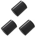thumbnail image 1 of 3X Black Necktie Neck Tie Storage Case Travel Gift Box Cylinder Shape, 1 of 8
