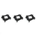 thumbnail image 1 of 3X Black Plastic CPU Fan Mounting Bracket Base for Socket 478, 1 of 6