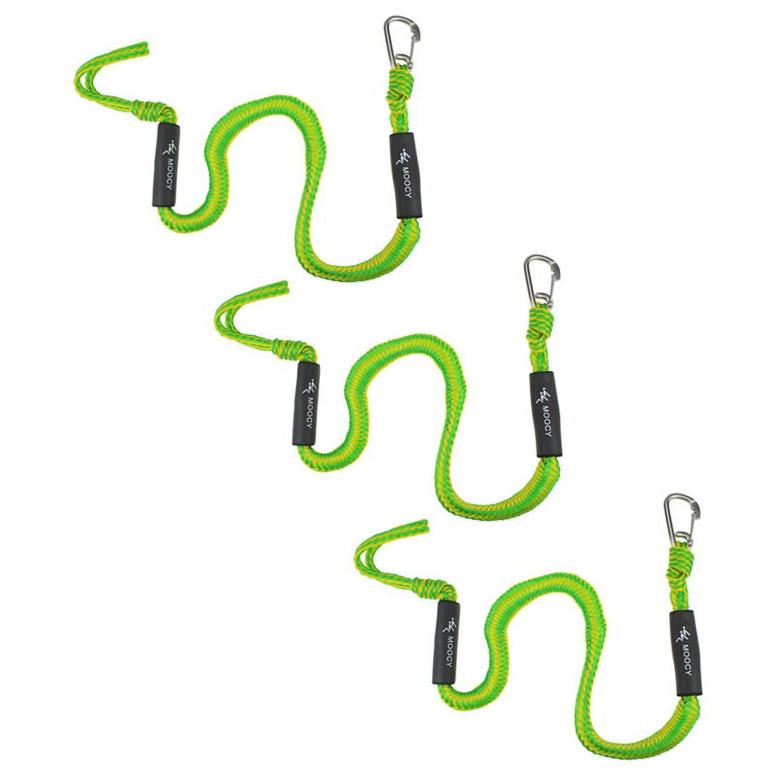 3X Boat Bungee Dock Line with Hook Bungee Cords Docking Rope Mooring
