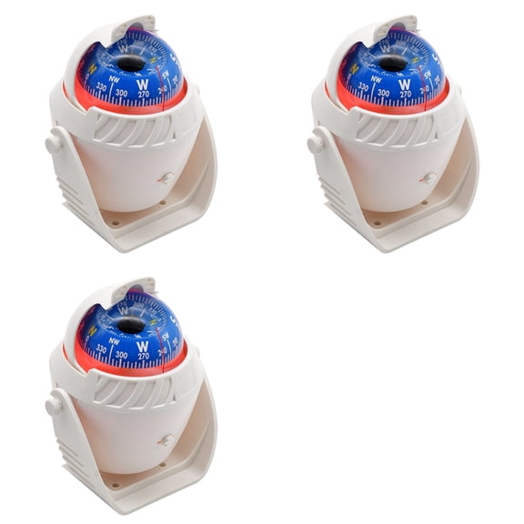 3X Boat Compass Professional Marine Compasses Navigate Tools Sailing Tool with Clear Displaying Navigation